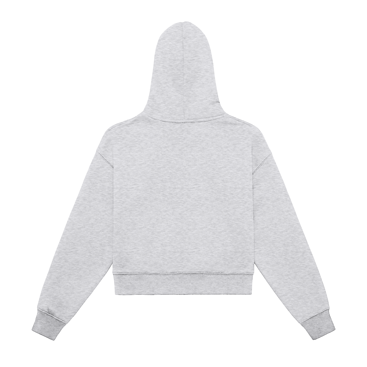 Women’s Fleeced Zip-Up Cropped Hoodie