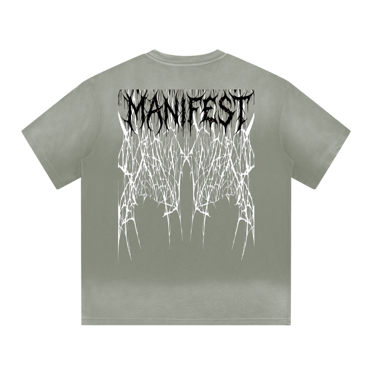Manifest “I” Shape Gradient Washed T-Shirt