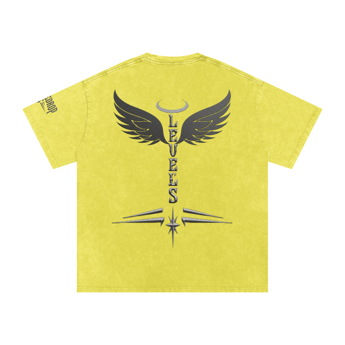 Levels Snow Washed Oversized Cotton T-Shirt