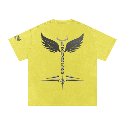 Levels Snow Washed Oversized Cotton T-Shirt