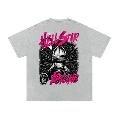 HellStar Snow Washed Oversized Cotton T-Shirt
