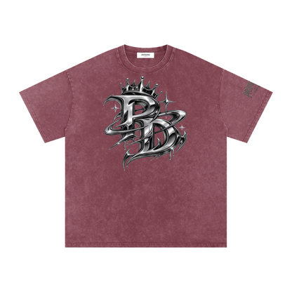 Levels Snow Washed Oversized Cotton T-Shirt