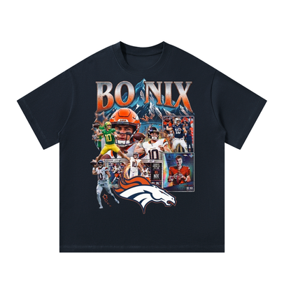 Bo Nix #10 Unisex Oversized T-Shirt