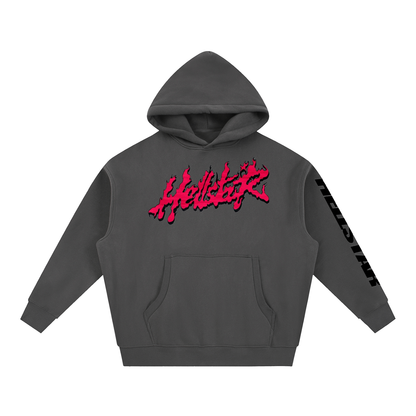 HellStar Essential Oversized Boxy Fit Fleece Hoodie