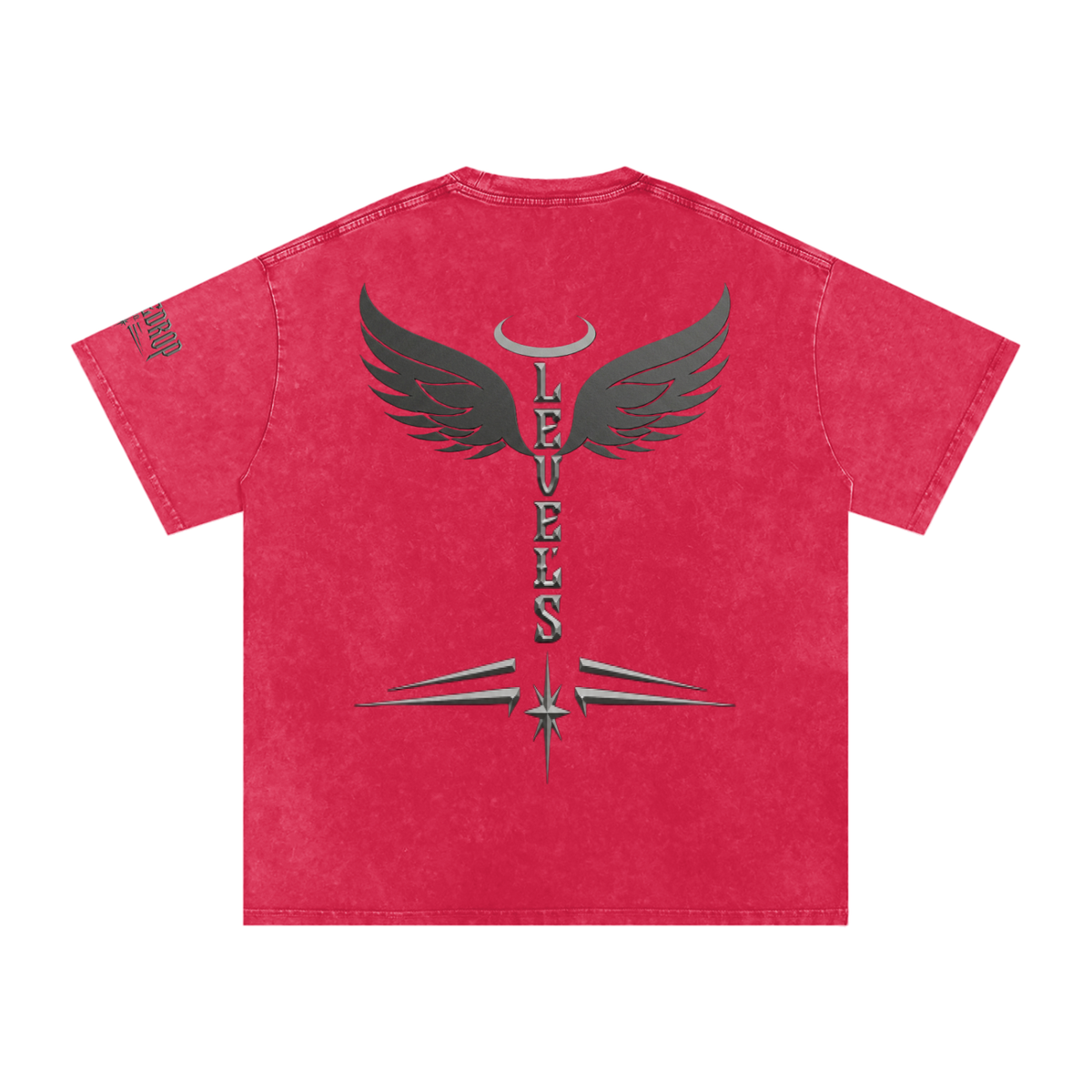 Levels Snow Washed Oversized Cotton T-Shirt
