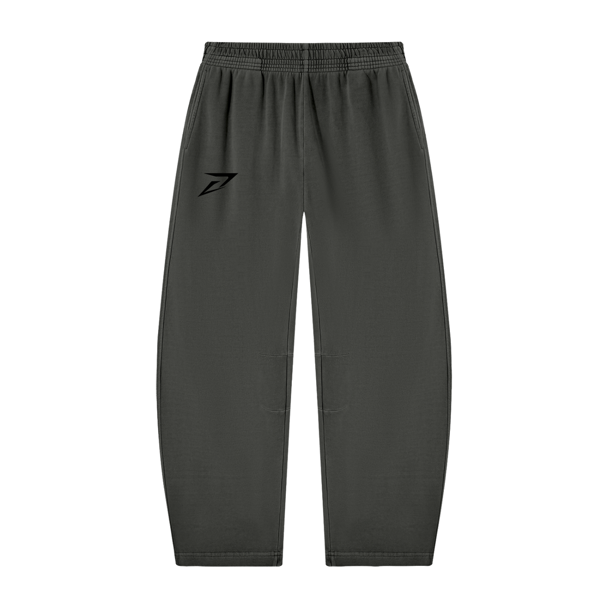 Unisex Vintage Washed Barrel Leg Sweatpants