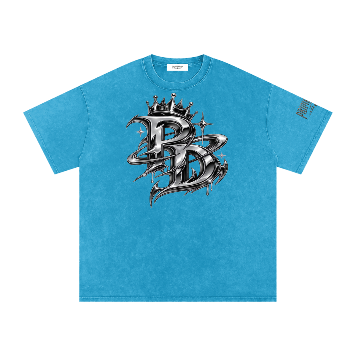 Levels Snow Washed Oversized Cotton T-Shirt