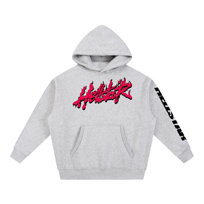 HellStar Essential Oversized Boxy Fit Fleece Hoodie