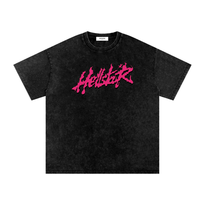 HellStar Snow Washed Oversized Cotton T-Shirt
