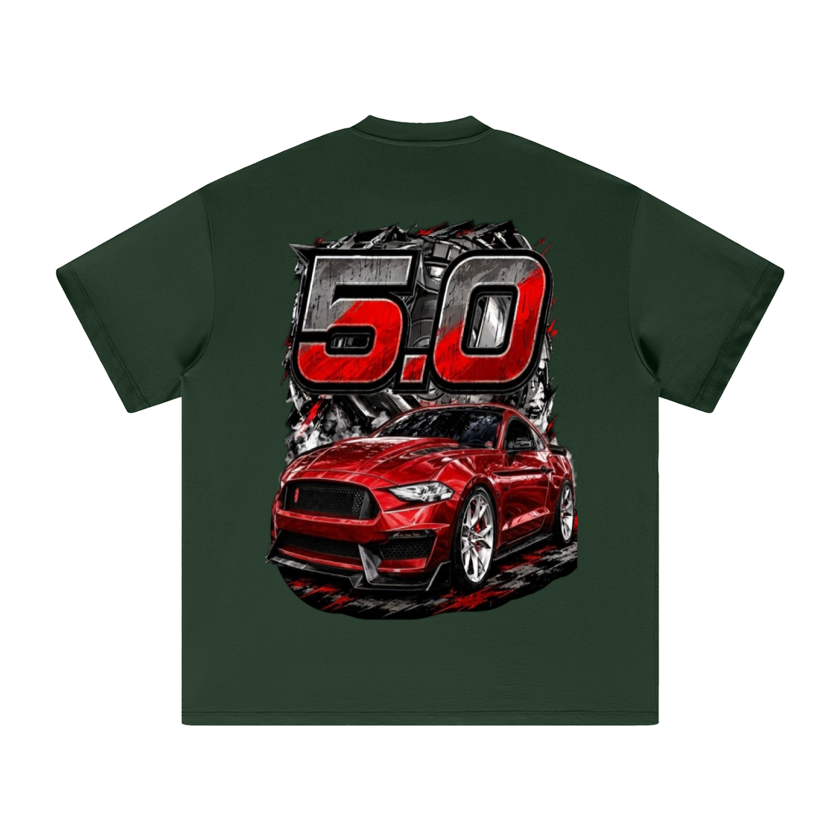 ISSAJET 5.0 Heavyweight Earth Tone T-Shirt