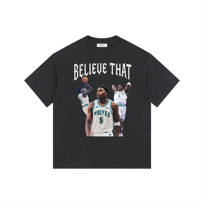 Ant Man, Believe That Vintage Washed Oversized Cotton T-Shirt