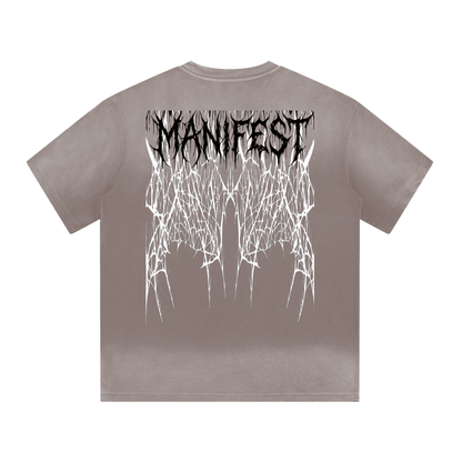 Manifest “I” Shape Gradient Washed T-Shirt