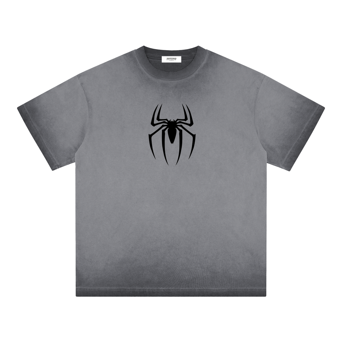 Spider-Man Reverse Dyed Loose Cotton T-Shirt