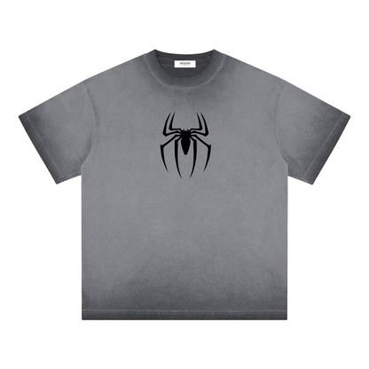 Spider-Man Reverse Dyed Loose Cotton T-Shirt