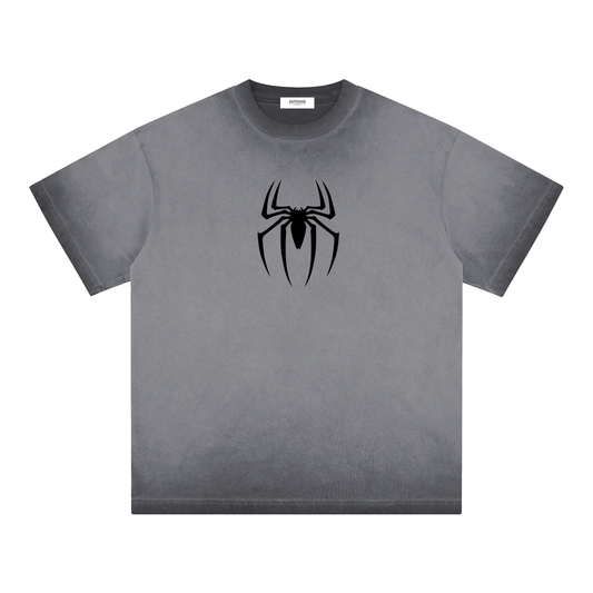 Spider-Man Reverse Dyed Loose Cotton T-Shirt