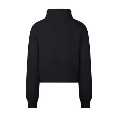 Women’s Cropped Half-Zip Sweatshirt