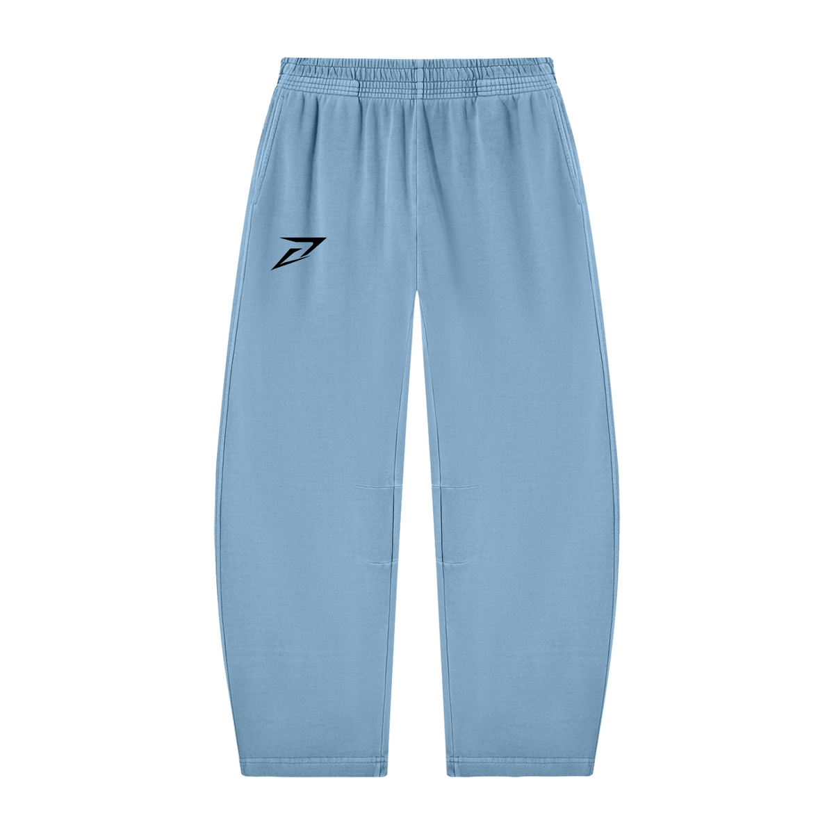 Unisex Vintage Washed Barrel Leg Sweatpants
