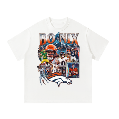 Bo Nix #10 Unisex Oversized T-Shirt