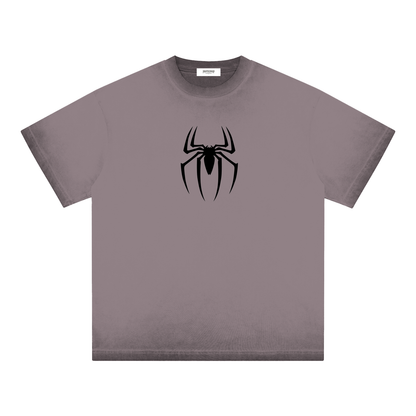 Spider-Man Reverse Dyed Loose Cotton T-Shirt