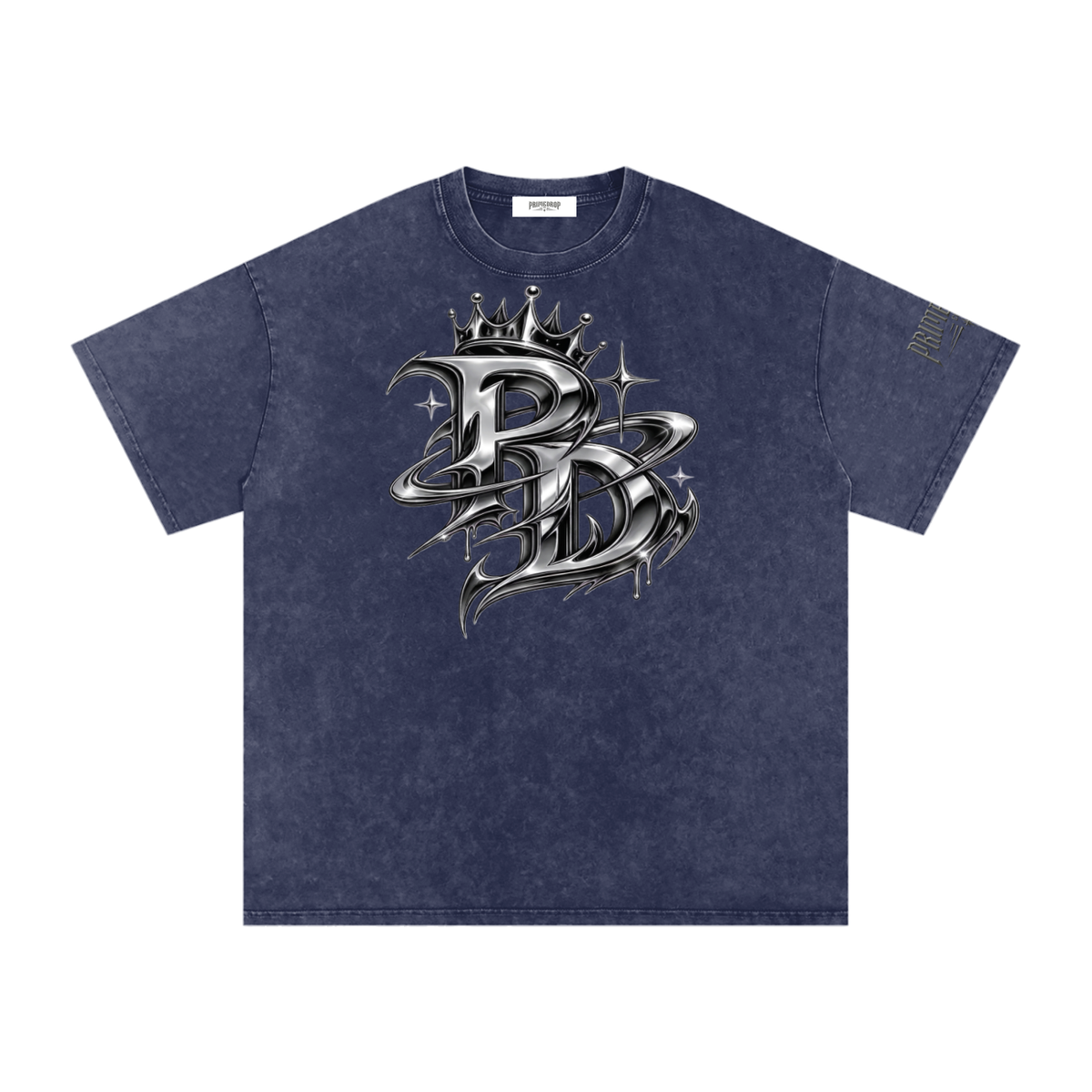 Levels Snow Washed Oversized Cotton T-Shirt