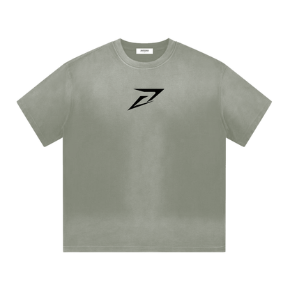 Manifest “I” Shape Gradient Washed T-Shirt