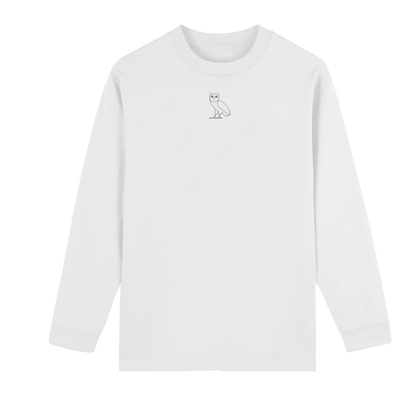 Drake OVO Crew Neck Drop Shoulder Long Sleeve Shirt