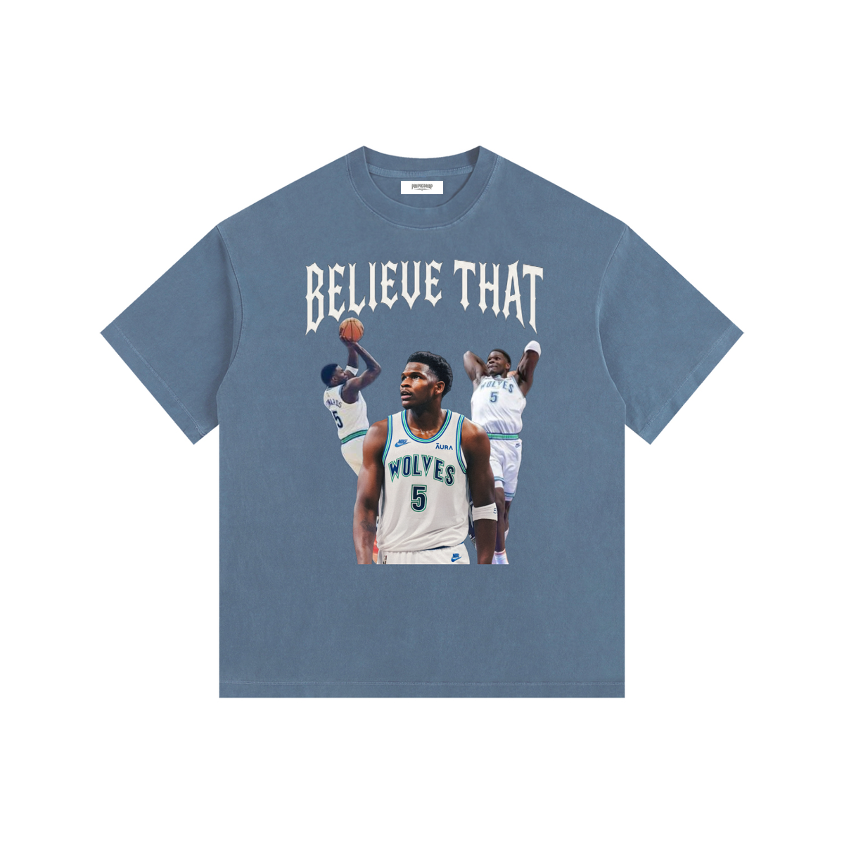 Ant Man, Believe That Vintage Washed Oversized Cotton T-Shirt