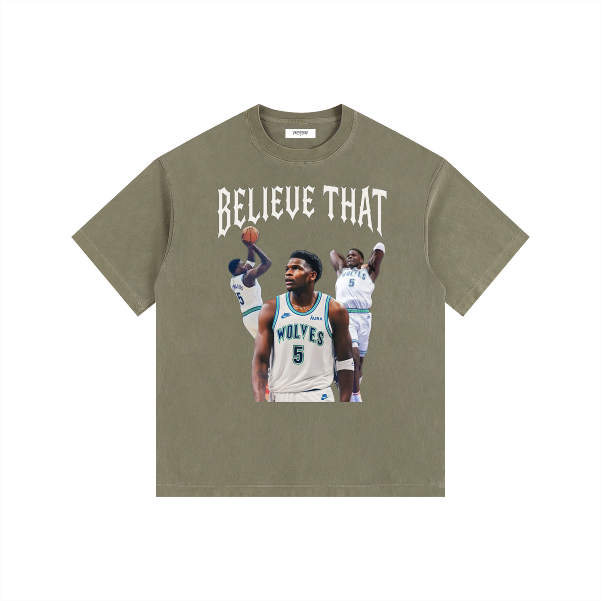 Ant Man, Believe That Vintage Washed Oversized Cotton T-Shirt