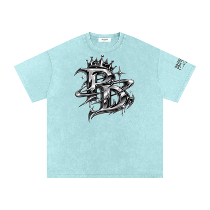 Levels Snow Washed Oversized Cotton T-Shirt