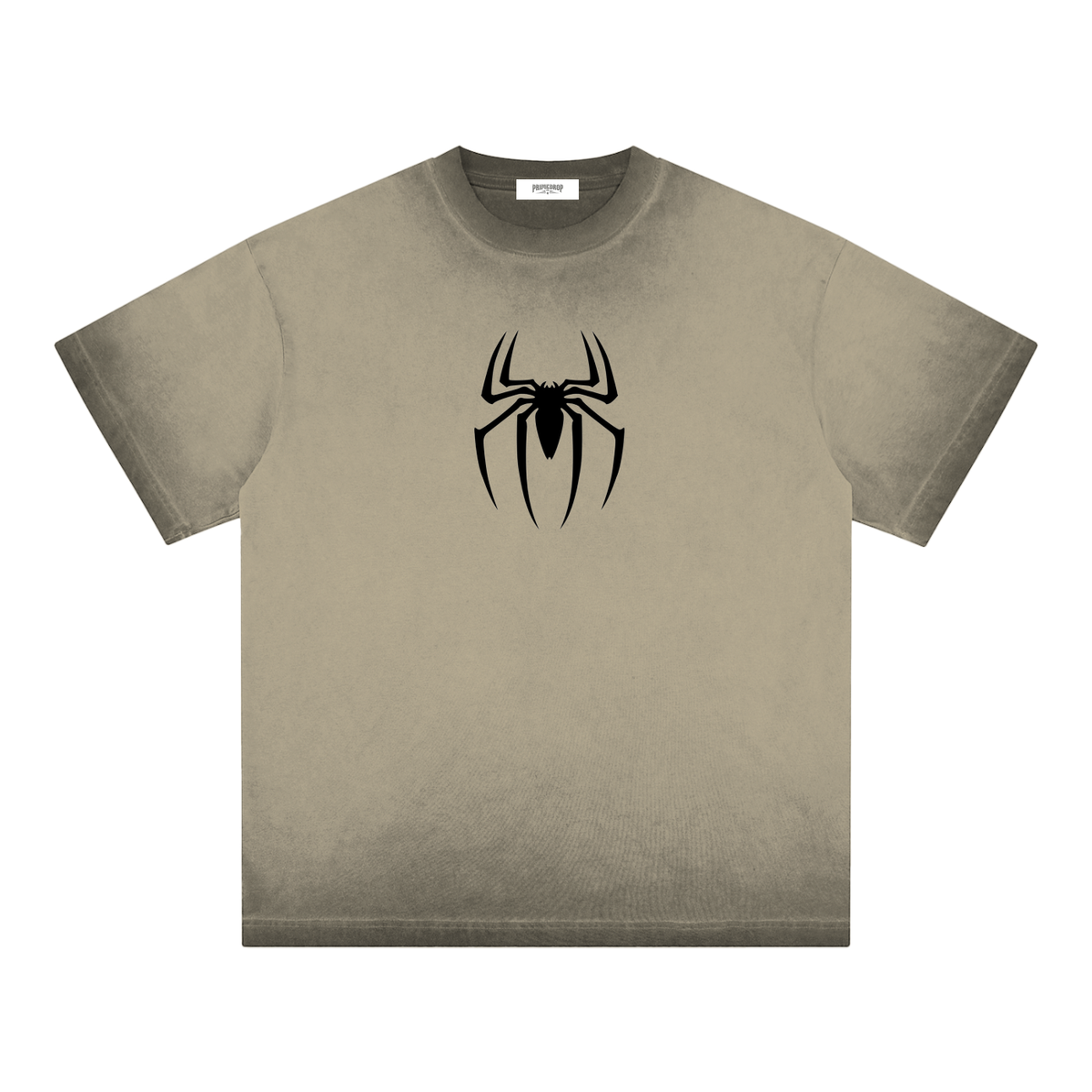 Spider-Man Reverse Dyed Loose Cotton T-Shirt