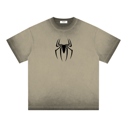 Spider-Man Reverse Dyed Loose Cotton T-Shirt