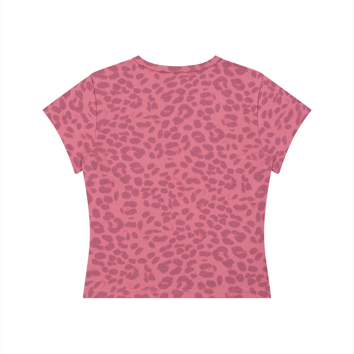 HellStar Women’s Leopard Print Crop T-Shirt