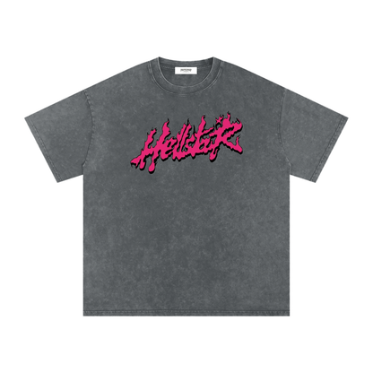 HellStar Snow Washed Oversized Cotton T-Shirt