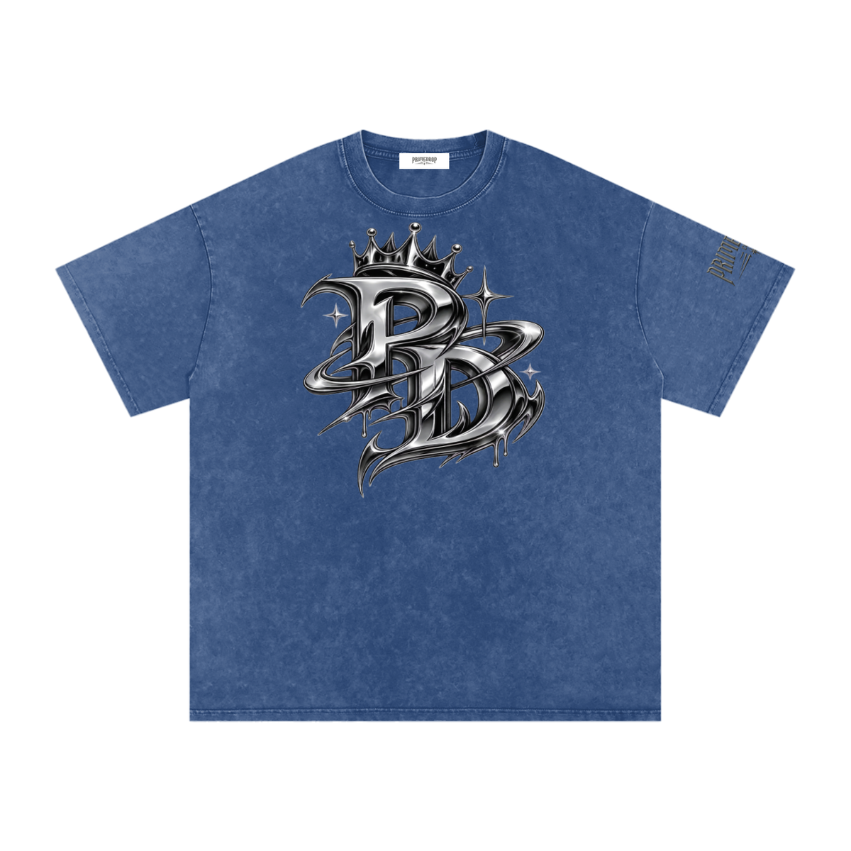 Levels Snow Washed Oversized Cotton T-Shirt