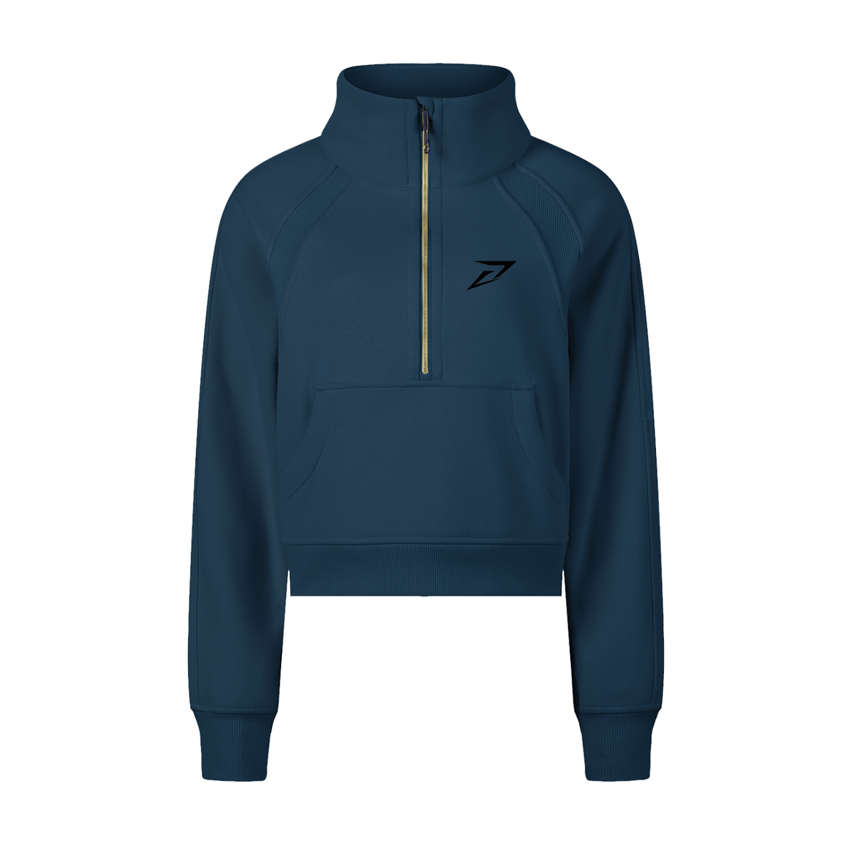 Women’s Cropped Half-Zip Sweatshirt