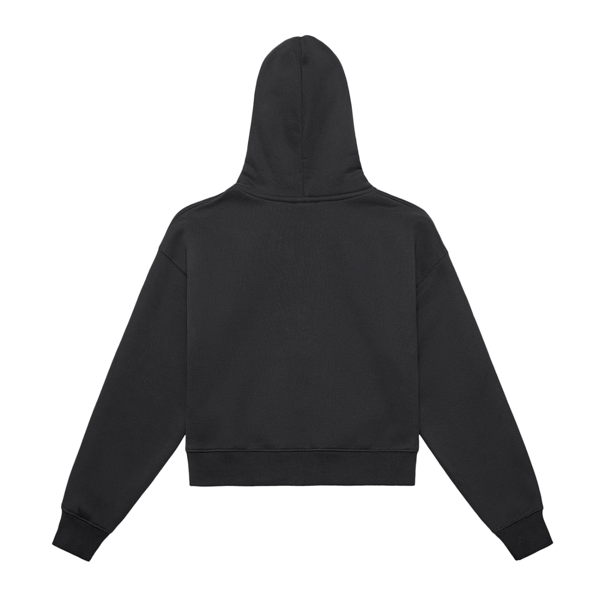 Women’s Fleeced Zip-Up Cropped Hoodie