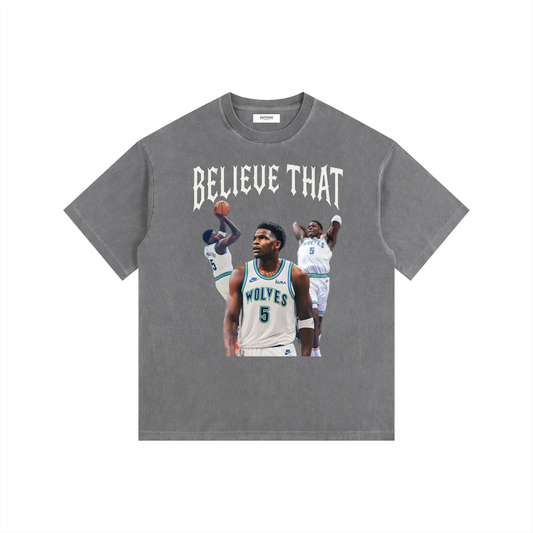 Ant Man, Believe That Vintage Washed Oversized Cotton T-Shirt