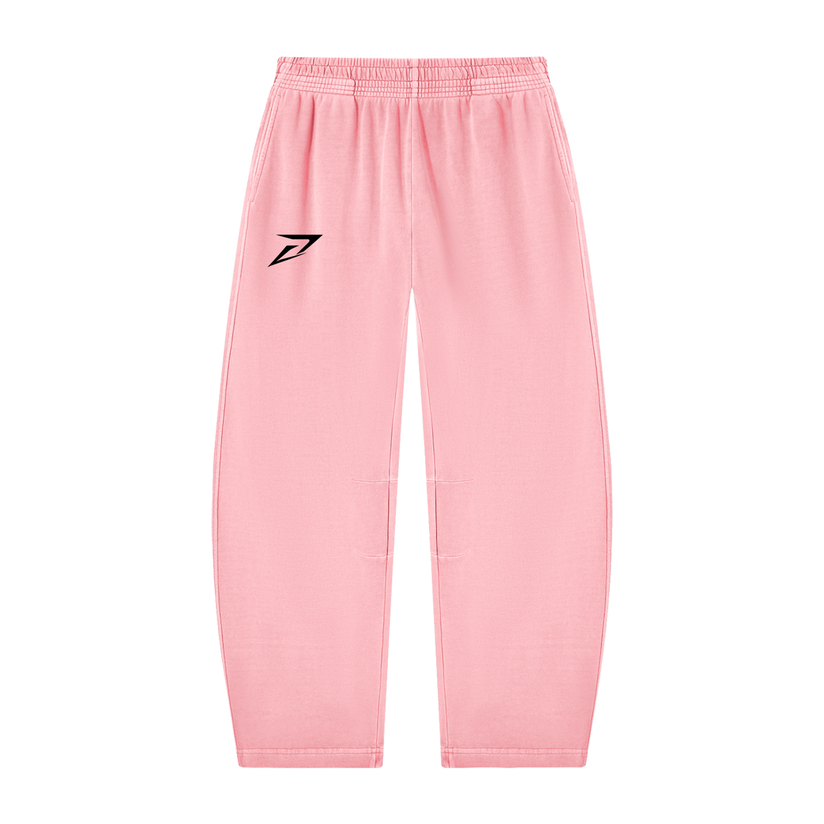 Unisex Vintage Washed Barrel Leg Sweatpants