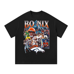 Bo Nix #10 Unisex Oversized T-Shirt