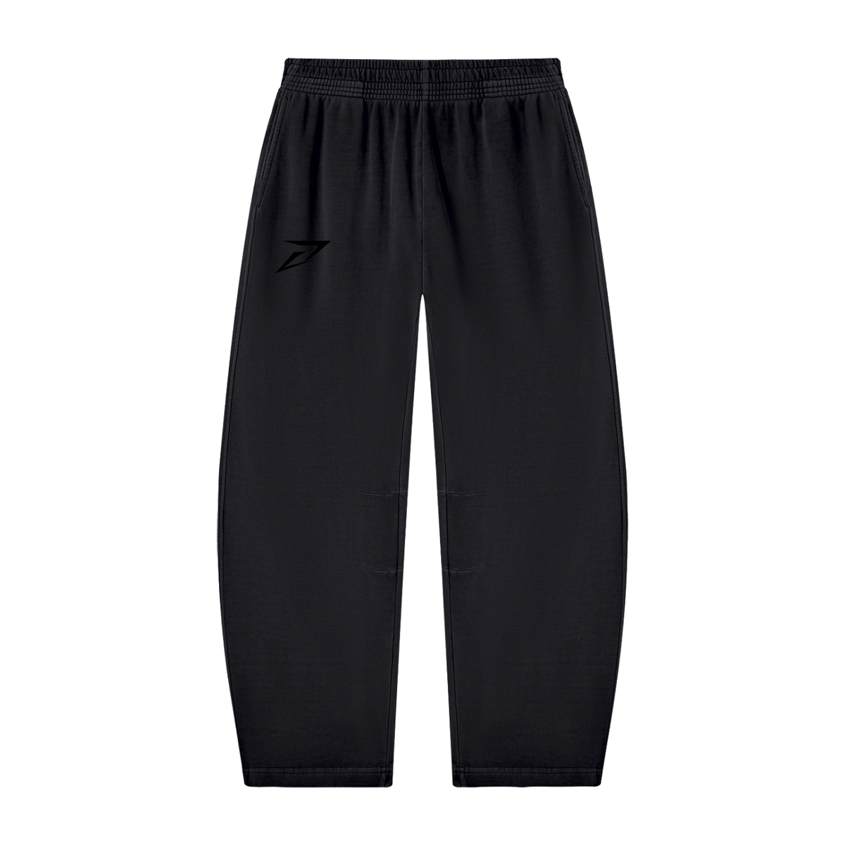 Unisex Vintage Washed Barrel Leg Sweatpants