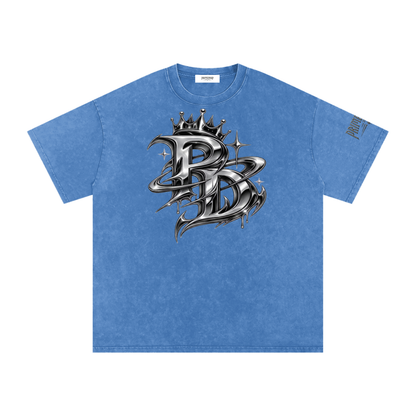 Levels Snow Washed Oversized Cotton T-Shirt