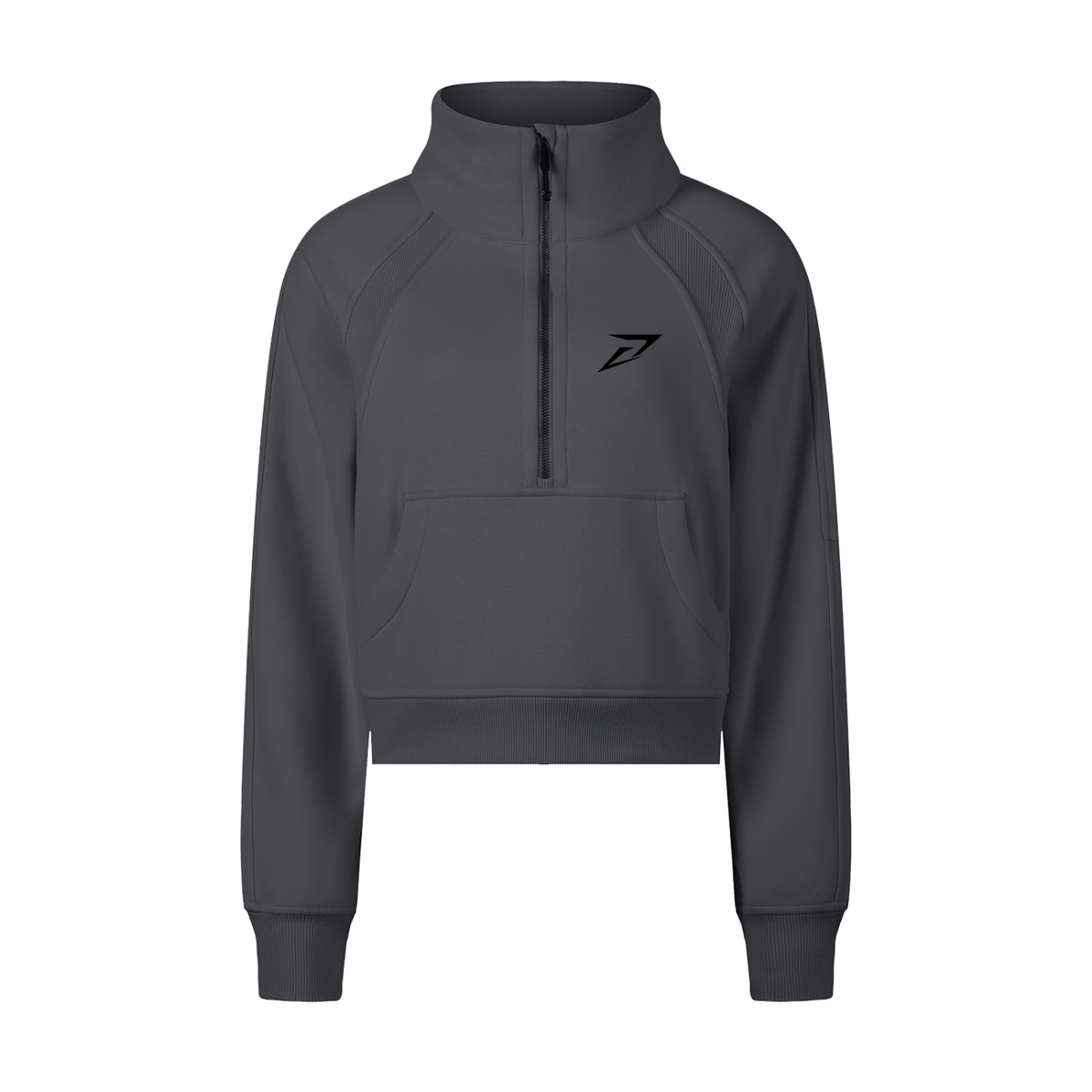 Women’s Cropped Half-Zip Sweatshirt