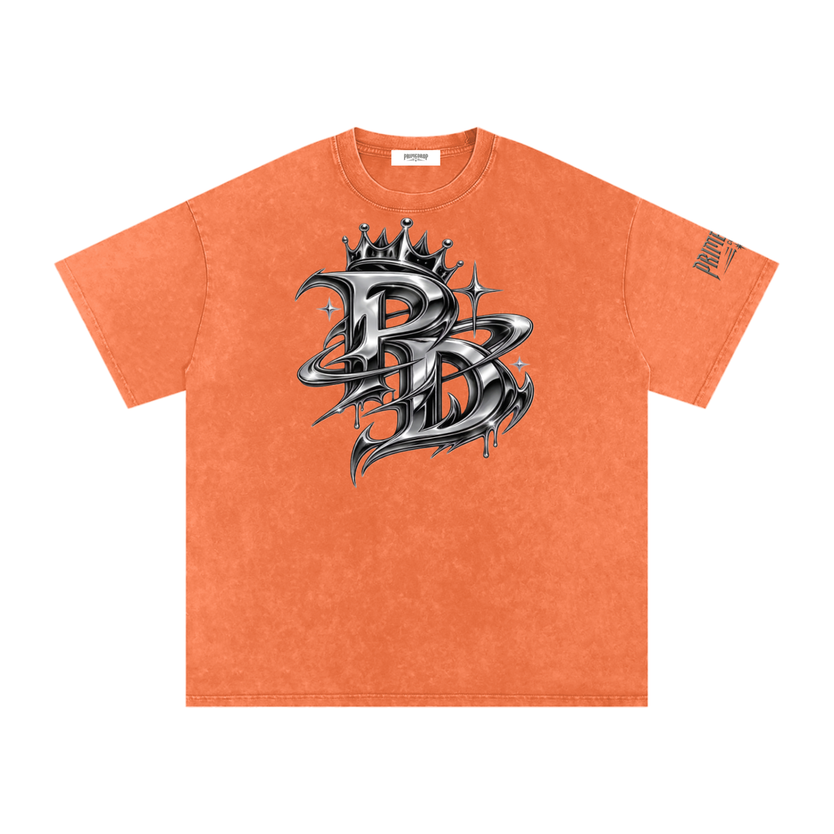 Levels Snow Washed Oversized Cotton T-Shirt