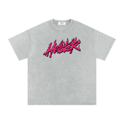 HellStar Snow Washed Oversized Cotton T-Shirt