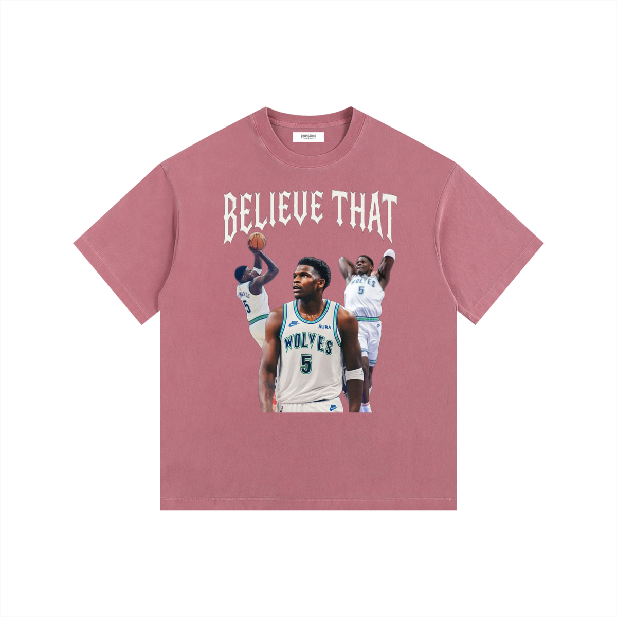 Ant Man, Believe That Vintage Washed Oversized Cotton T-Shirt