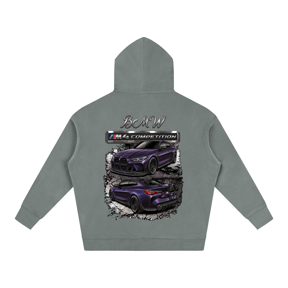 BMW M4 COMP Oversize Fleeced Hoodie