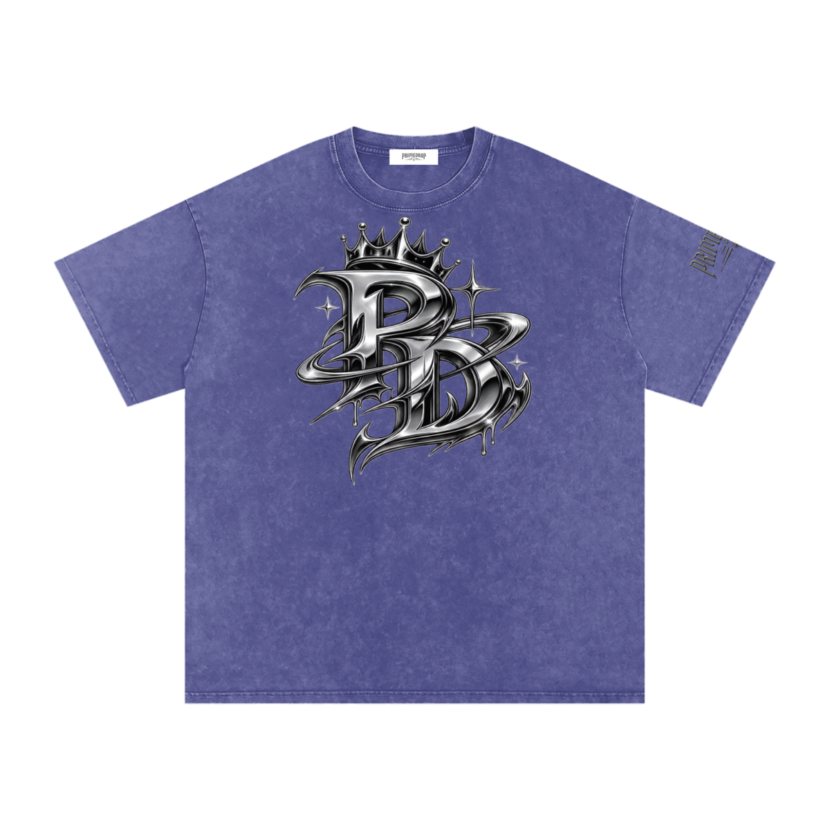 Levels Snow Washed Oversized Cotton T-Shirt