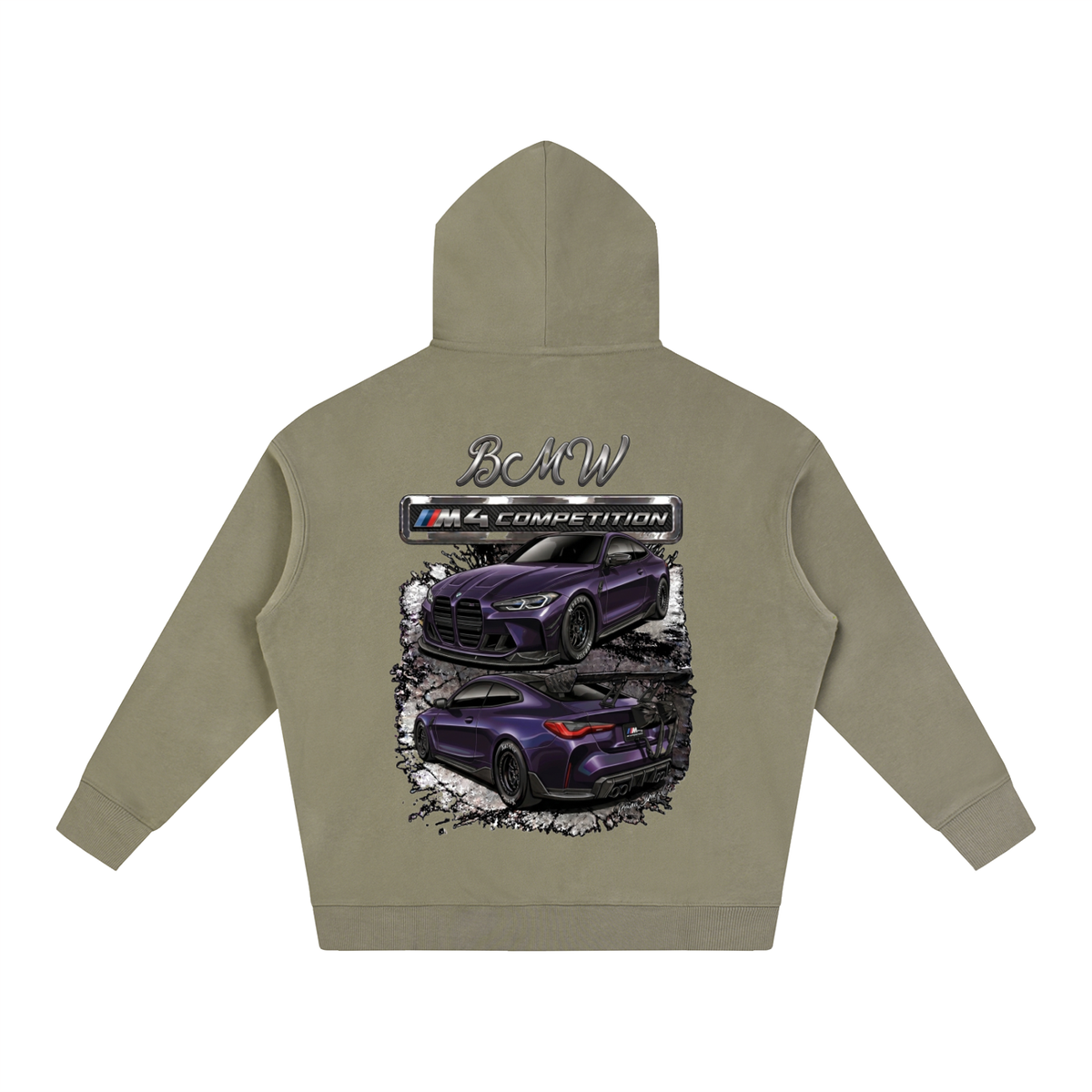 BMW M4 COMP Oversize Fleeced Hoodie