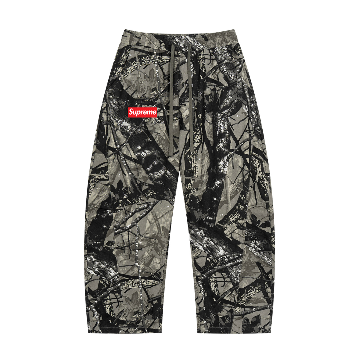 Supreme Unisex Tree Camo Barrel Leg Pants