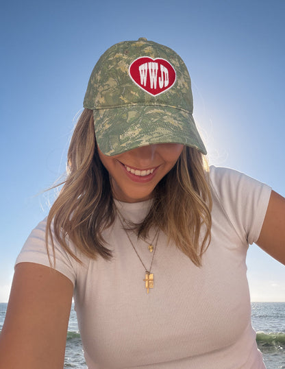 WWJD Camo Hat